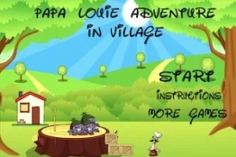Papa Louie Adventure in Village