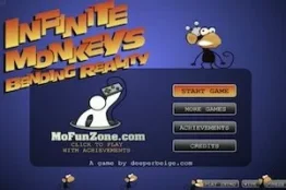 Infinite Monkeys Bending Reality