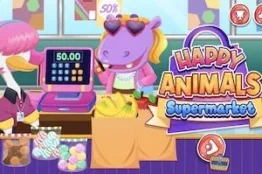 Happy Animals Supermarket Game