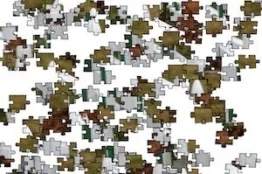 Jigsaw Garden Fence